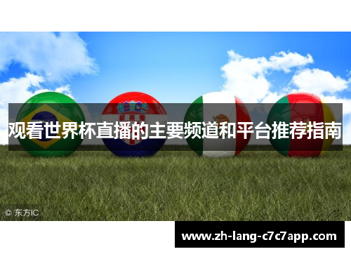 观看世界杯直播的主要频道和平台推荐指南 观看世界杯直播的主要频道和平台推荐指南